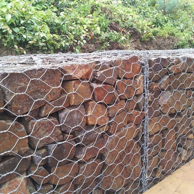China Customized 200x100x50 Gabion Box Gabion Basket Stone Cage Garden Fence Price gabion box