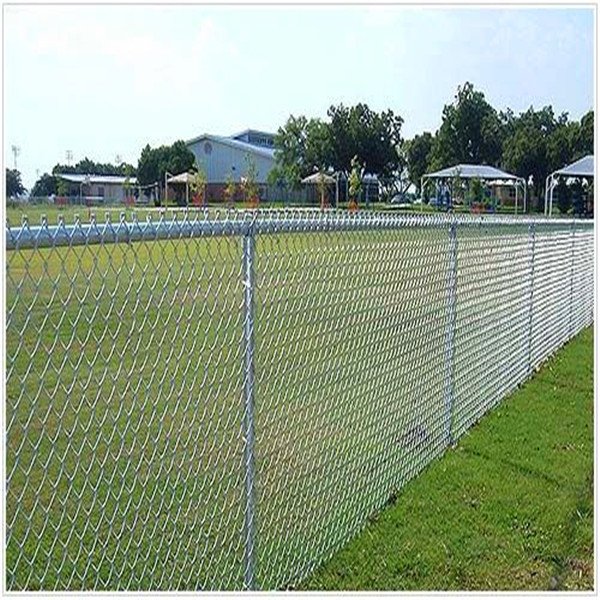 High quantity 50x50 diamond mesh hot dip galvanized 6' chain link iron wire mesh fence / pvc coated chain link fencing 50ft roll