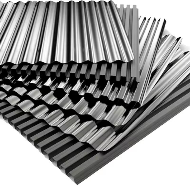 Corrugated Sheet Dx51d Z275 Gi PPG PPGL Color Coated Prepainted Galvanized Steel Metal Roofing Sheet