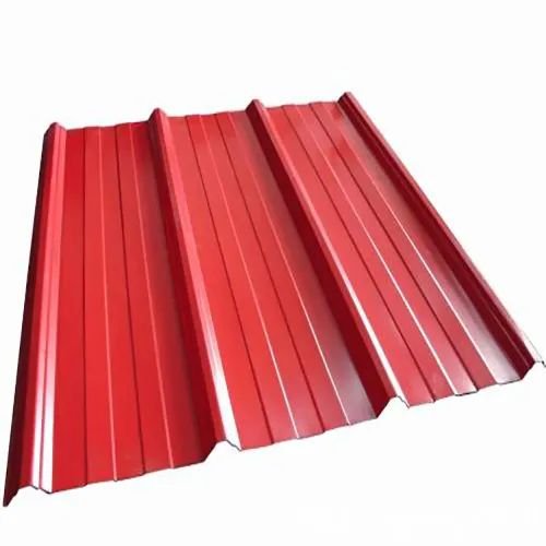 Low price PPGI galvanized corrugated steel sheet construction roof panel from the factory for fast delivery