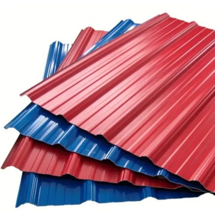 Low price PPGI galvanized corrugated steel sheet construction roof panel from the factory for fast delivery