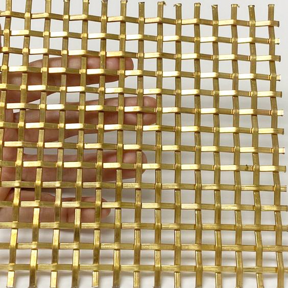 Customized hot sale manufacture customization metal stainless steel decorative woven wire mesh