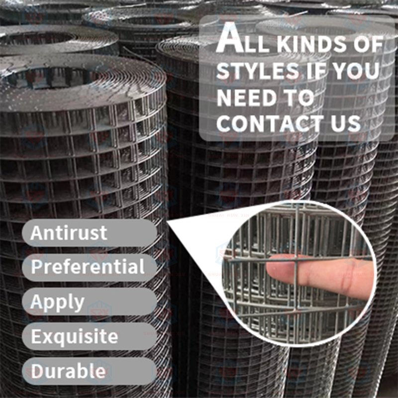 18 Gauge 1/2 Inch Square Galvanized Steel Wire Mesh Hardware Cloth Tela De Ferro for Poultry Netting Woven Processing Service