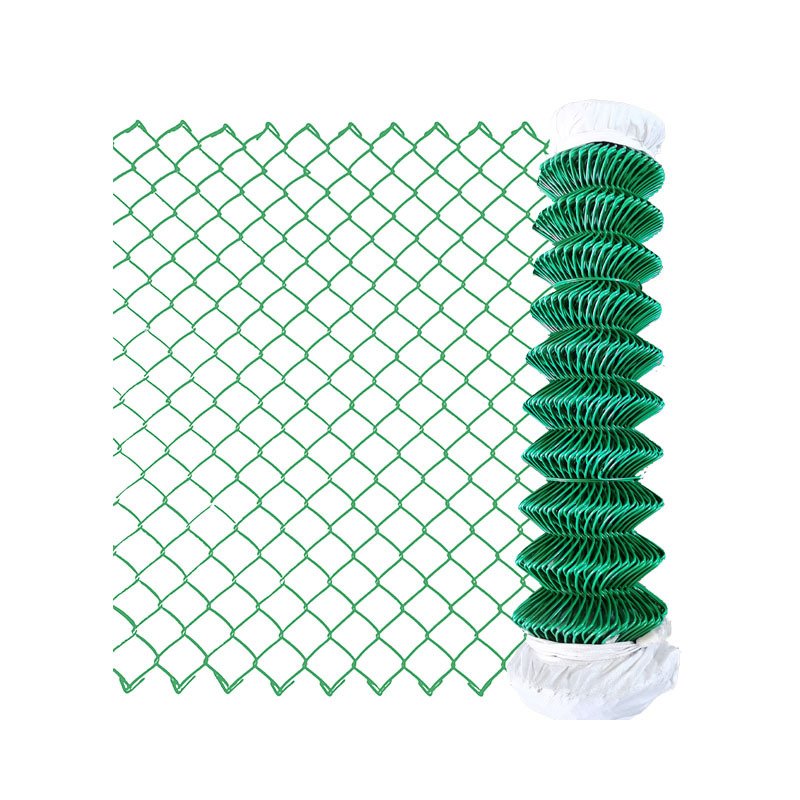Factory wholesale Customized Directly Supply galvanized weaving chain link wire mesh fence