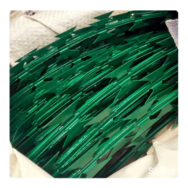 Low Price Concertina Hot Dipped Galvanized Razor Barbed Wire