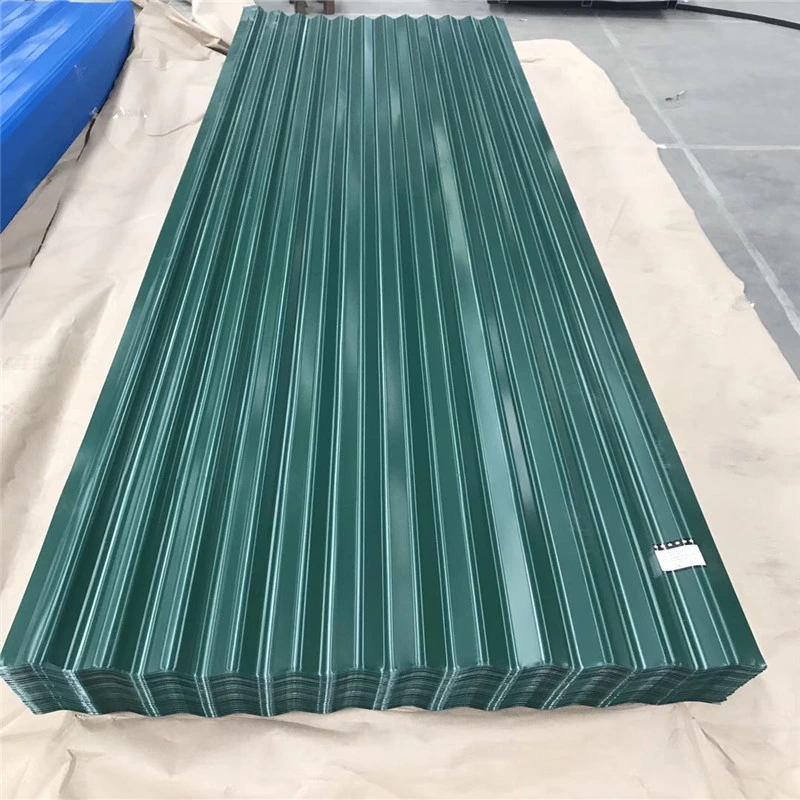 0.13-0.9mm Gi Corrugated Sheet PPGI PPGL Galvalume Zinc Color Coated Steel Sheet Galvanized Steel Sheet