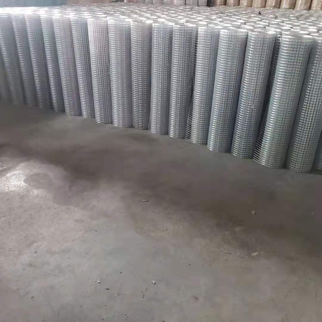 Hot selling 19 Gauge 4ft Width 1/2 Inch Hole Square Galvanized Welded Wire Mesh for industry