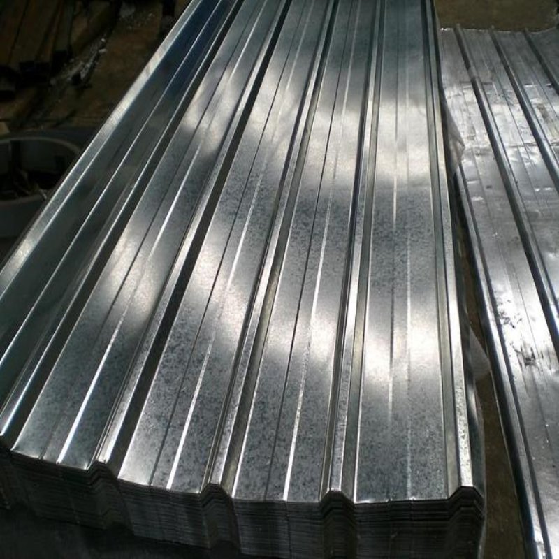 China 22 Gauge Corrugated Galvanized Zinc Roof Sheets / Iron Steel Tin Roof / Galvanised Corrugated Roofing Sheet on sale