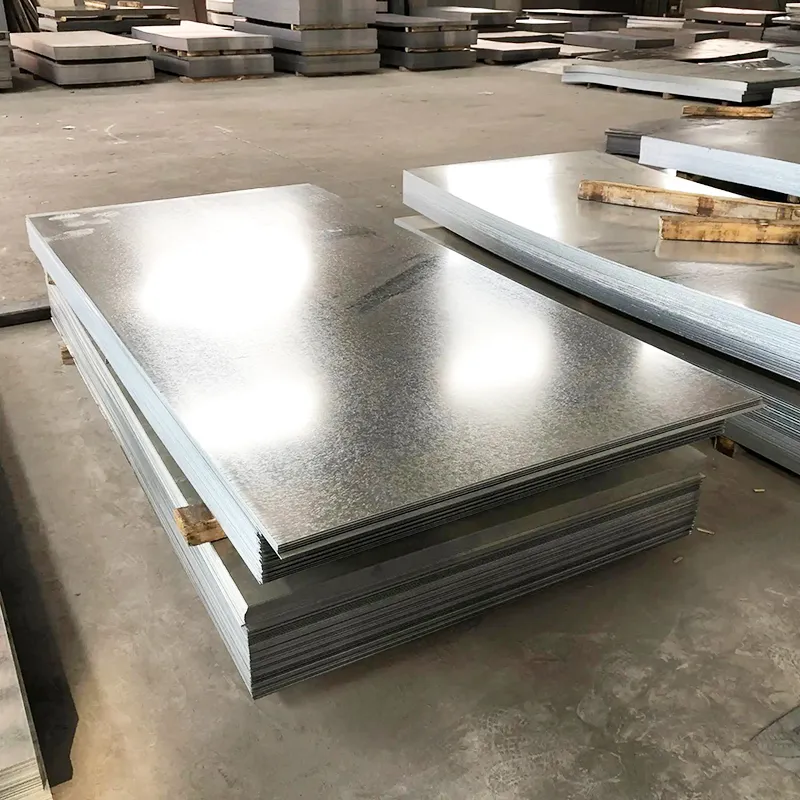 Hot Selling Q355B g90 g120 g275 12 mm thick Mid Hard galvanized steel plate for vending machines