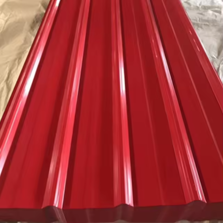 Factory wholesale Color Coated Steel Roof Galvanized Prepainted Corrugated Roofing Sheet