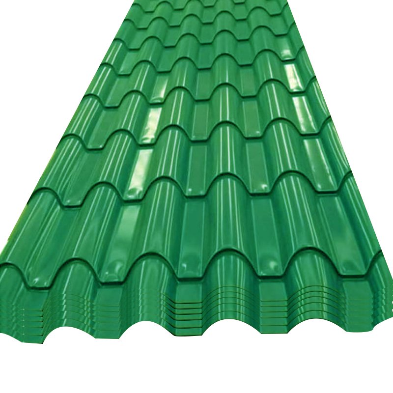 Color Coated Steel Sheets Corrugated Metal Roofing Sheets PPGL Galvanized Board