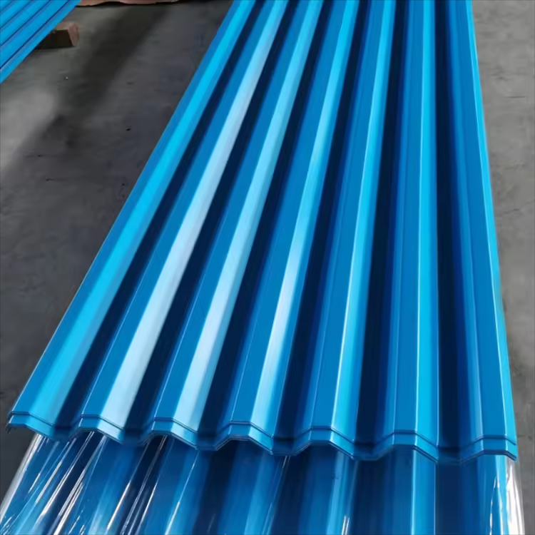 corrugated metal 16 20 feet roofing pre painted galvanized steel roof sheets price panels Used of house construction