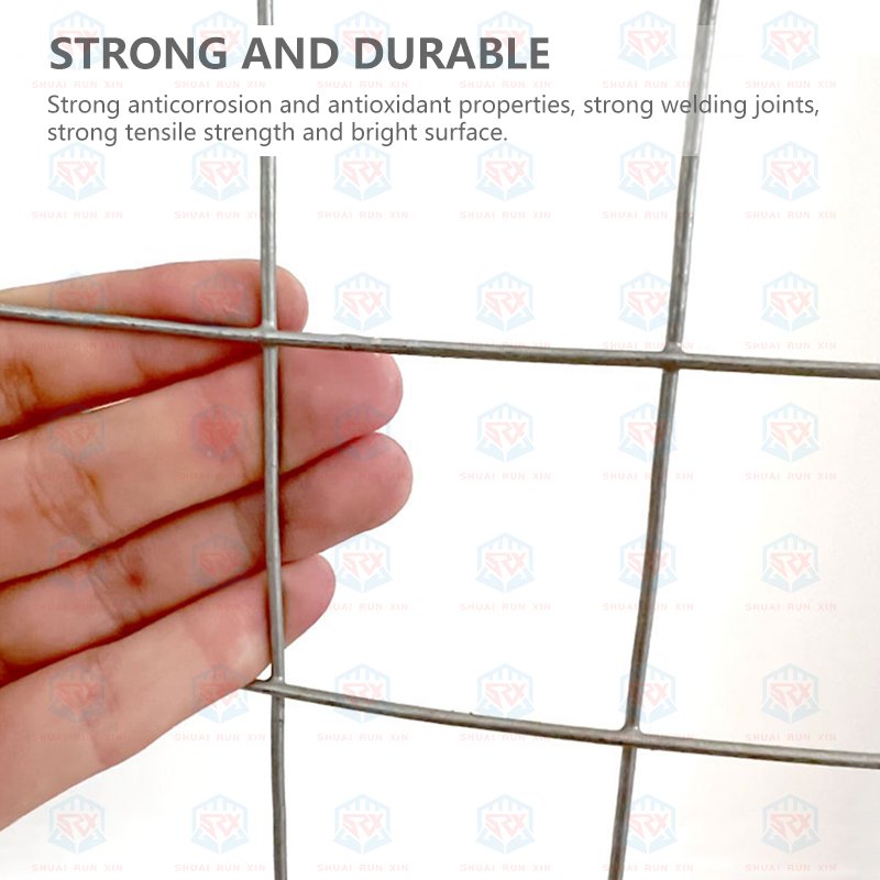 High Quality Galvanized Steel Welded Wire Mesh Fence for Farm and Field Best Price Steel Wire Mesh
