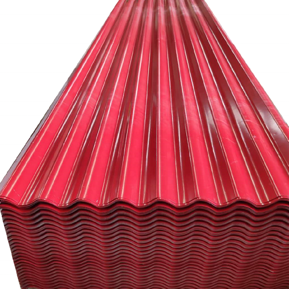 Corrugated Roofing Iron Gi Sheet Thickness Corrugated Galvanized color Roof Galvanized Steel Roof