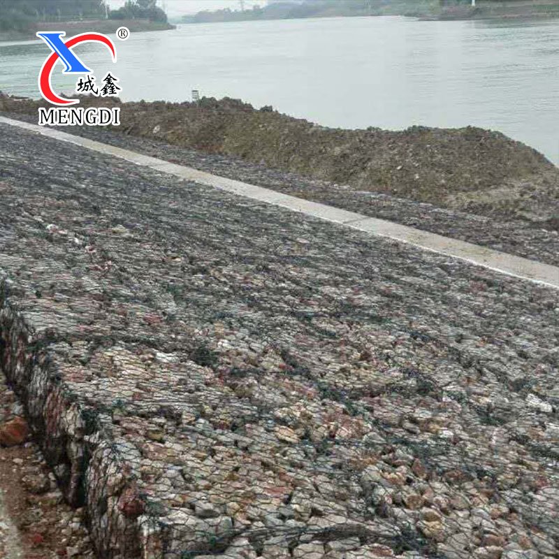 Custom size Galvanized hexagonal Gabion Mesh box Gabion mattress for protection