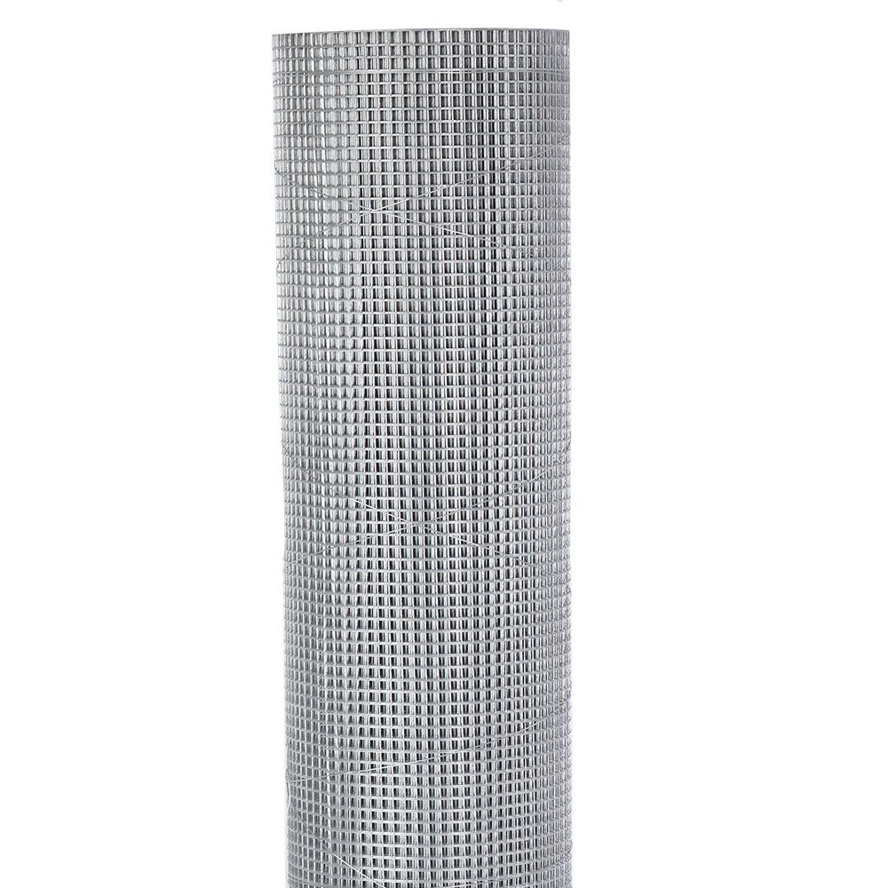 1/2in 0.5mm 48inch x100ft Hardware Cloth Roll for Chicken Fence Rabbit Wire Cage Fencing Galvanized after Welded Iron Wire Mesh