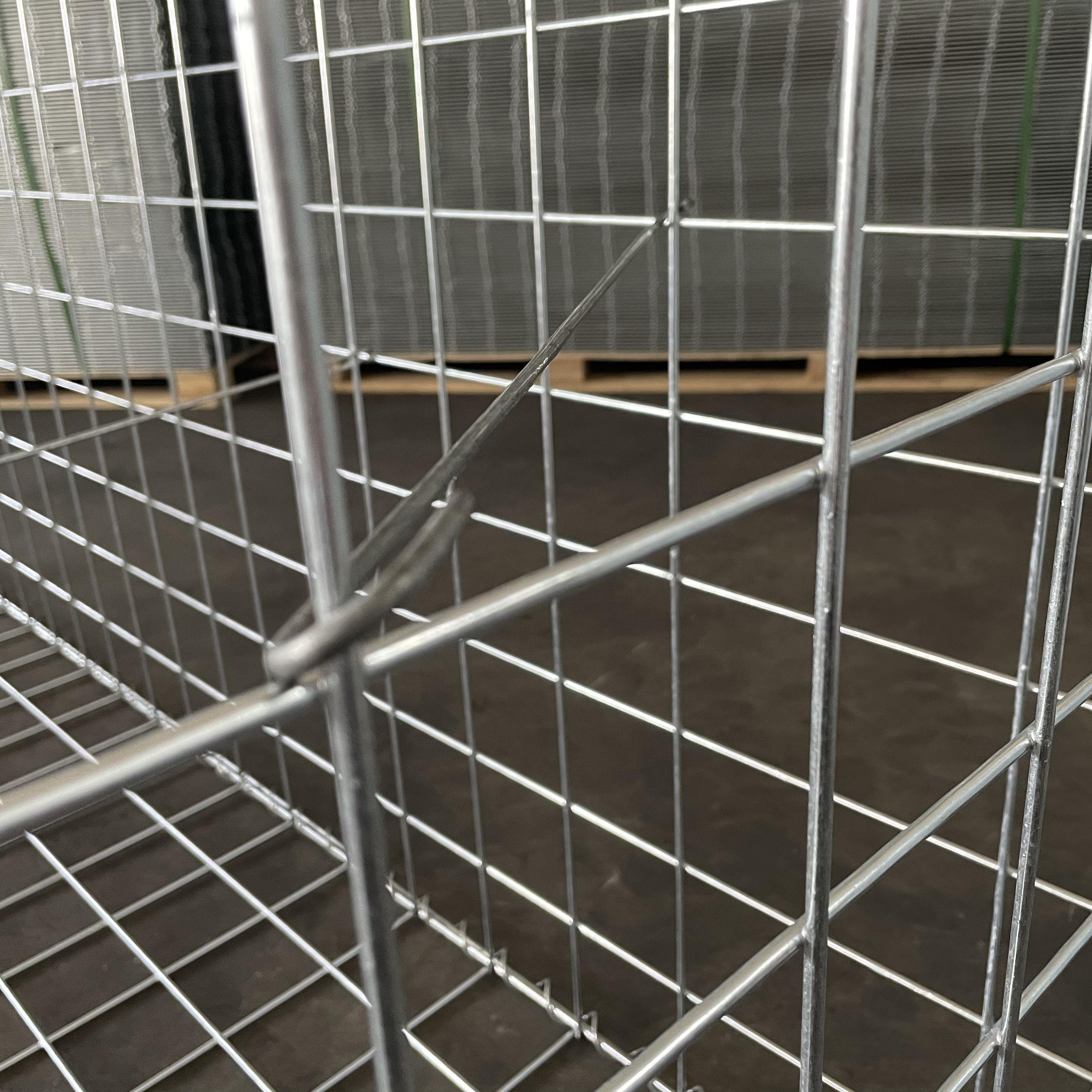 Decoration welded gabion cages 100x50x100mm gabion box wall high zinc galvanized gabion basket for retaining wall
