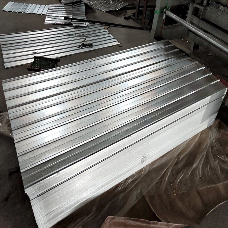 Galvanized Steel Corrugated Roofing Sheet Gi Zinc Coated Steel Plate Factory Price