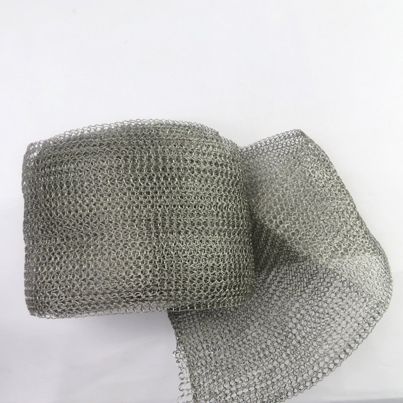 50 60cm Stainless Steel Demister Pads Crochet Weaving Knitted Wire Mesh