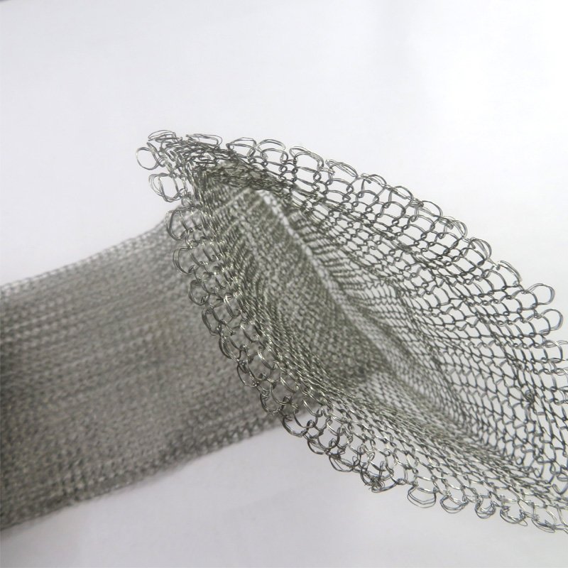50 60cm Stainless Steel Demister Pads Crochet Weaving Knitted Wire Mesh