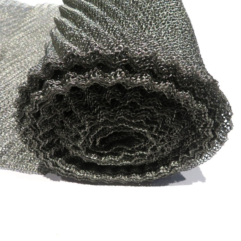 50 60cm Stainless Steel Demister Pads Crochet Weaving Knitted Wire Mesh