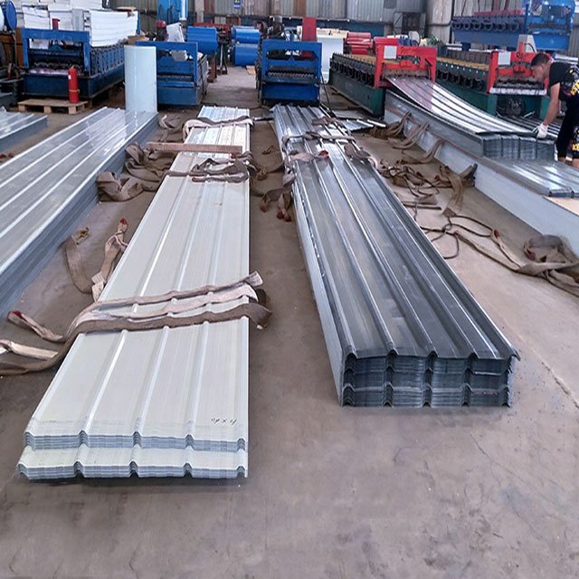 Galvanized Coated Corrugated Zinc Metal Galvanized Steel Roofing Sheet