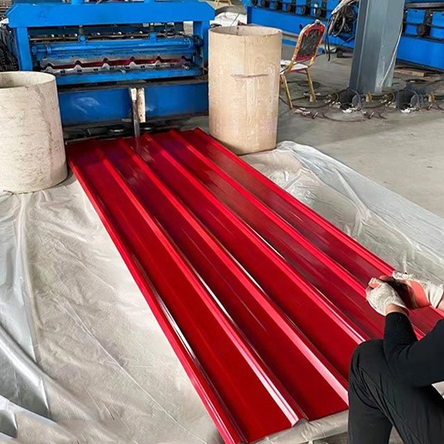 Galvanized Coated Corrugated Zinc Metal Galvanized Steel Roofing Sheet