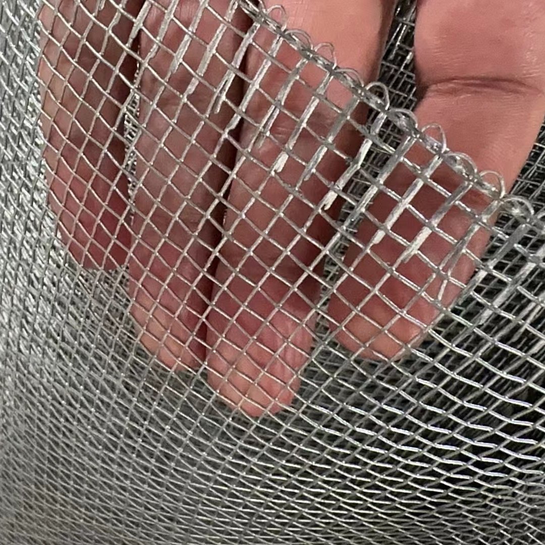 Galvanized wire mesh screen blue netting GI weaved mesh