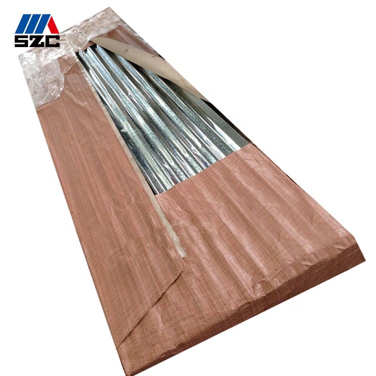HOT DIPPED SPCC/SPCH 0.13mm galvanized GI corrugated steel roofing sheet