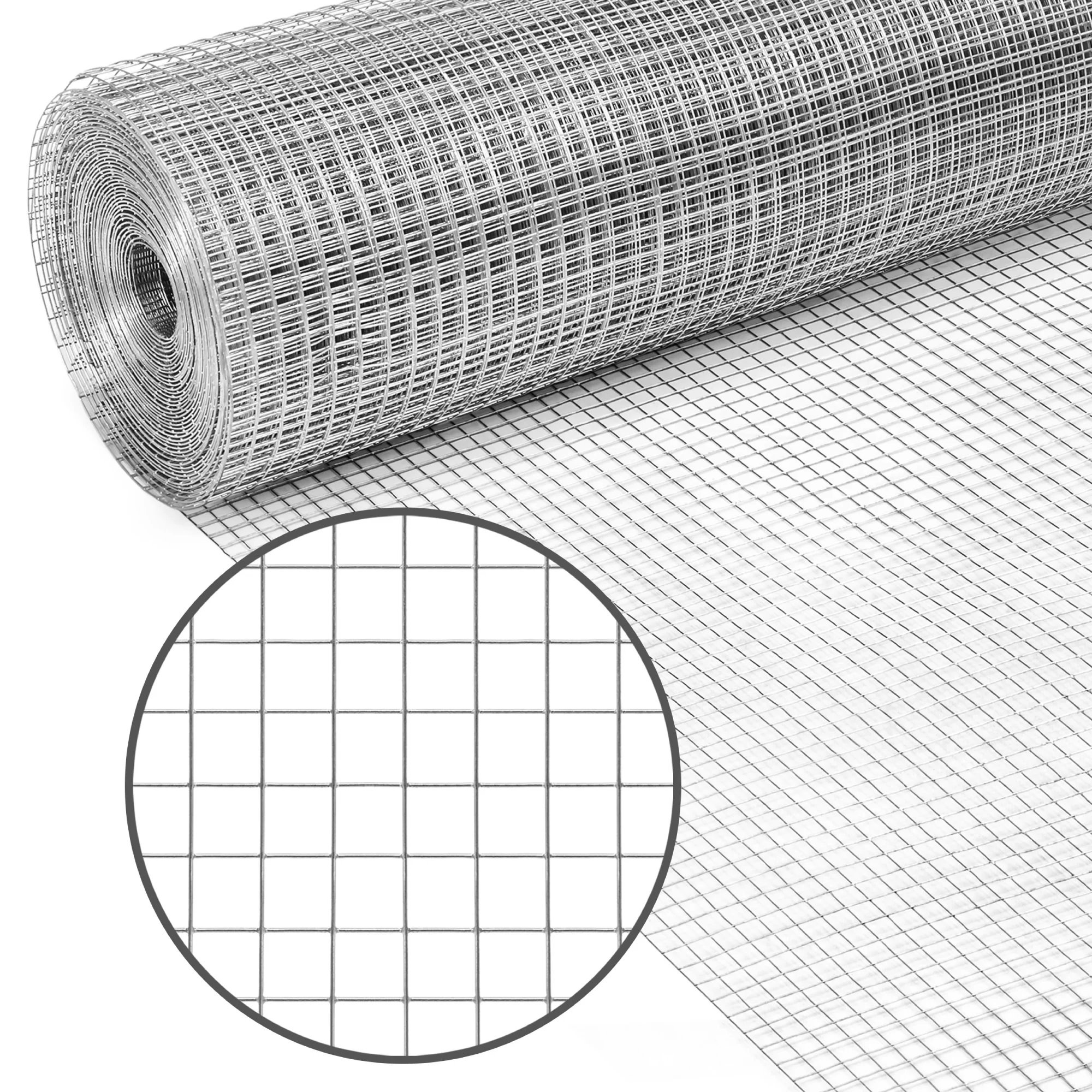 Factory Outlet PVC Galvanized Welded Fencing Net Iron Wire Mesh Welded Wire Mesh Panel Roll