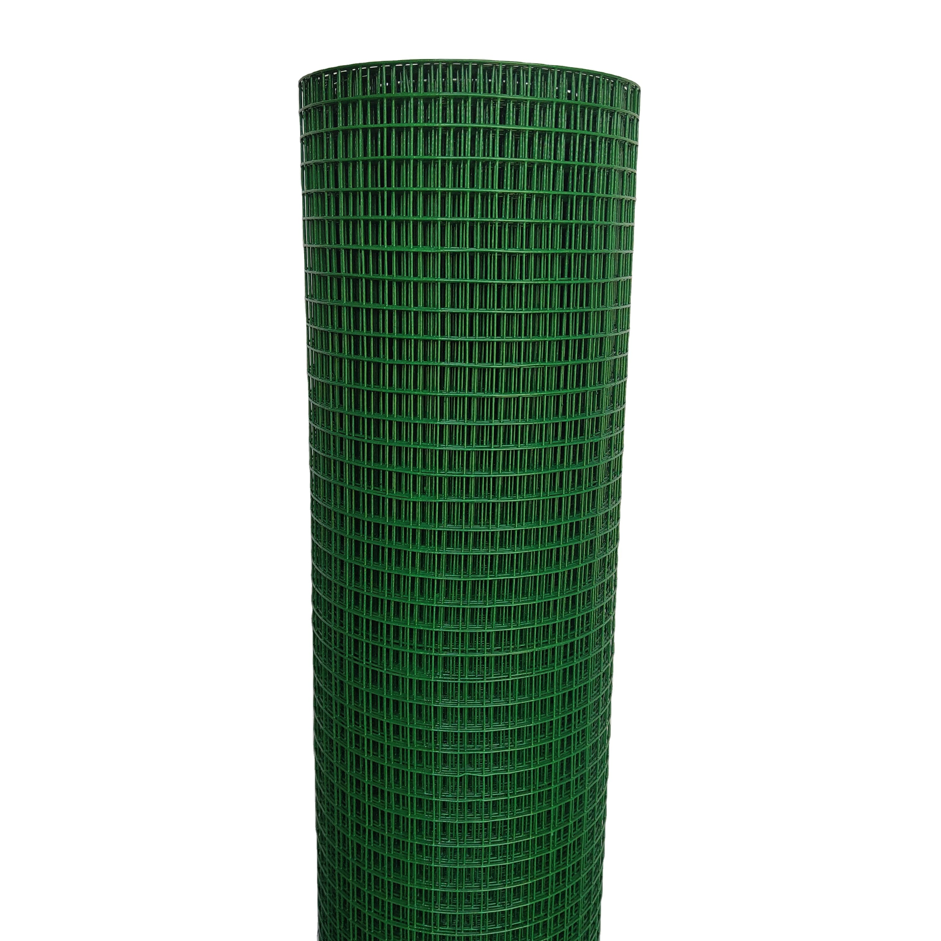 3/4 Inch PVC Coated Wire Mesh for chickens cage fence pvc coated steel welded wire mesh