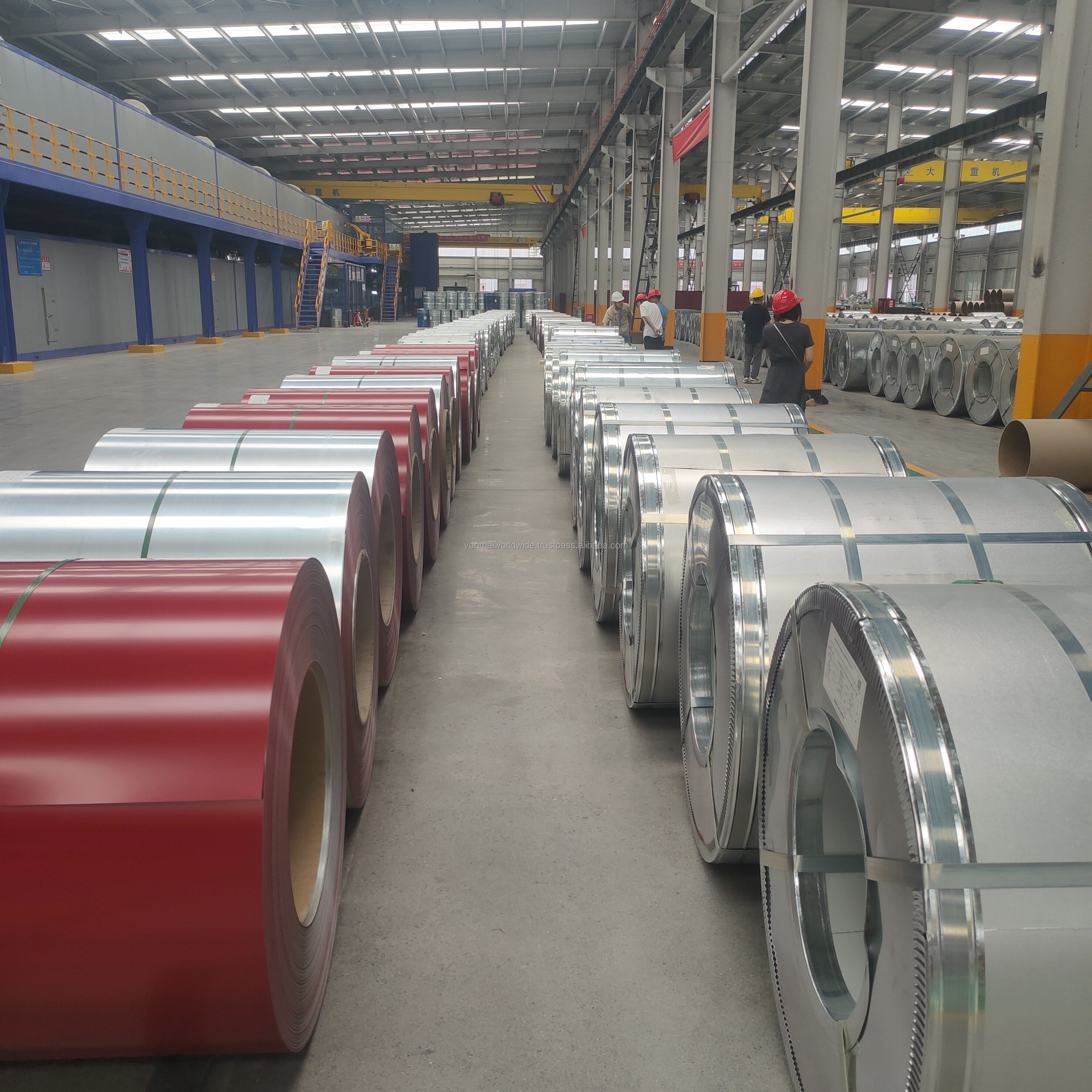 Factory direct sale high quality PPGl/PPGL Pre-painted Galvanized Aluminium steel with customizable patterns