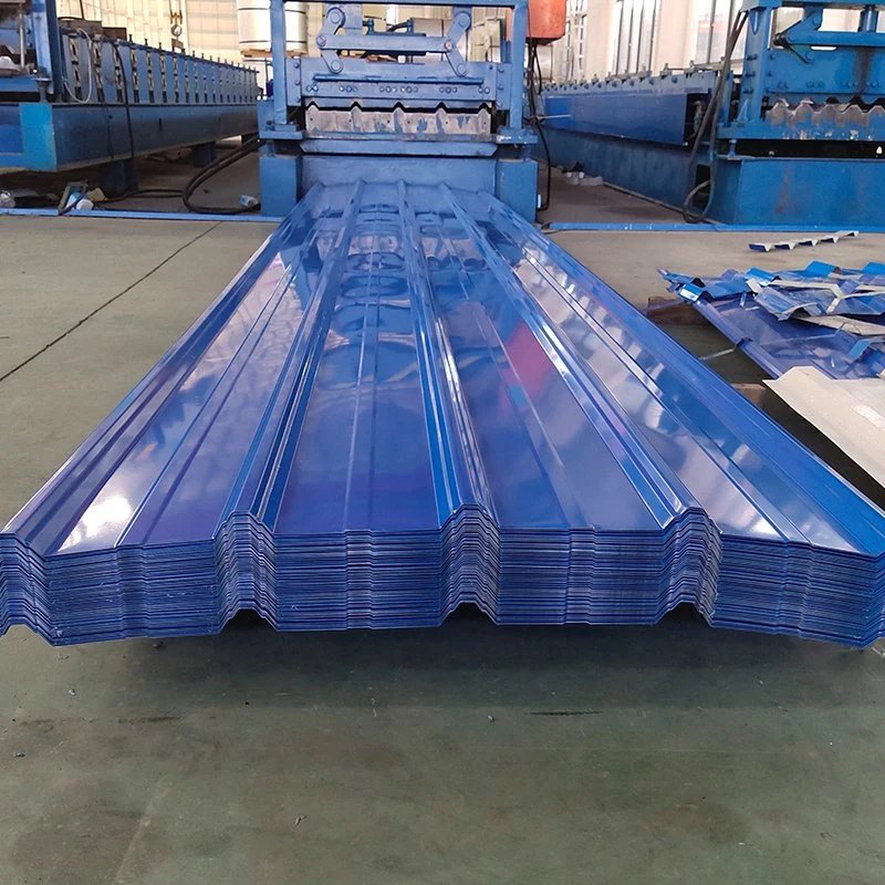 Customizable Embossed PPGI color coated corrugated prepainted galvanized steel roof sheet metal roofing tile prices
