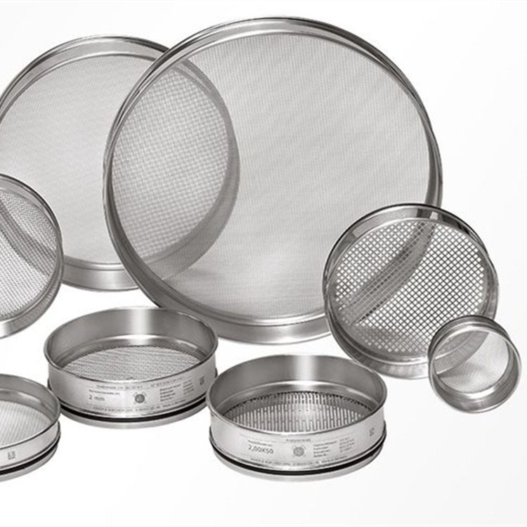 1 2 5 10 20 50 80 100 200 250 300 400 500 Micron Stainless Steel laboratory wire mesh test sieve