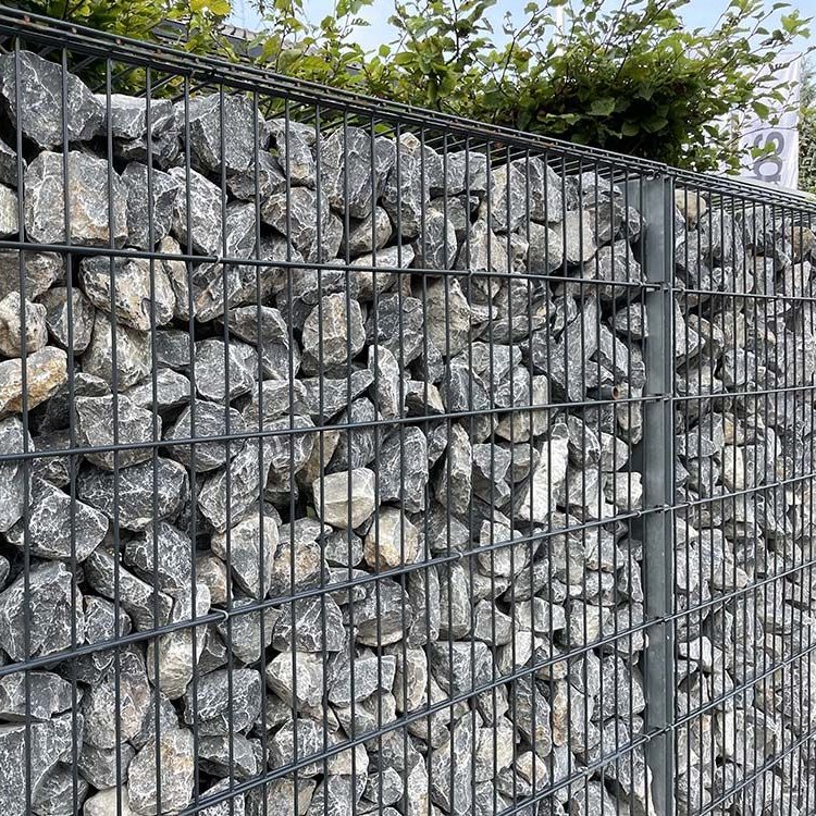 High quality gabion box wall galvanized welded gabion basket heavy duty welded stone gabion fence for outdoor