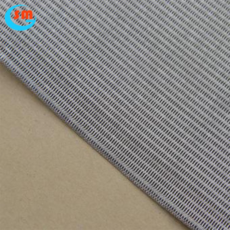 Stable Fine Stainless Steel Dutch Weave Mesh Belt For Plastic Extruder