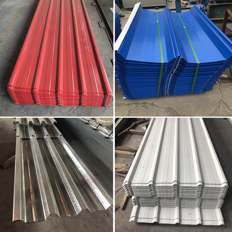 Excellent anti-load performance roofing material roofing sheet blue home roof tile