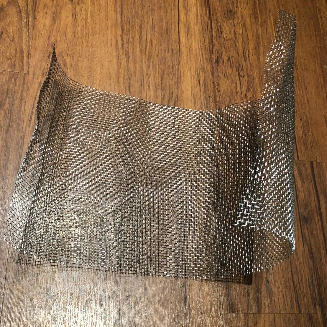 Electro galvanized before weaving square wire mesh roll of 3ftx100ft