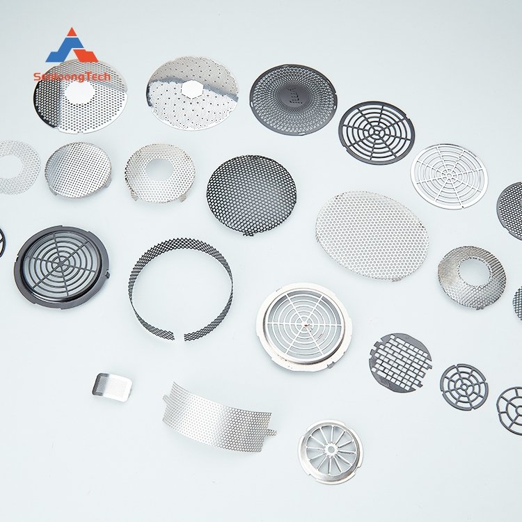 Custom 304 stainless steel mesh round perforated cylinder filter mesh tube