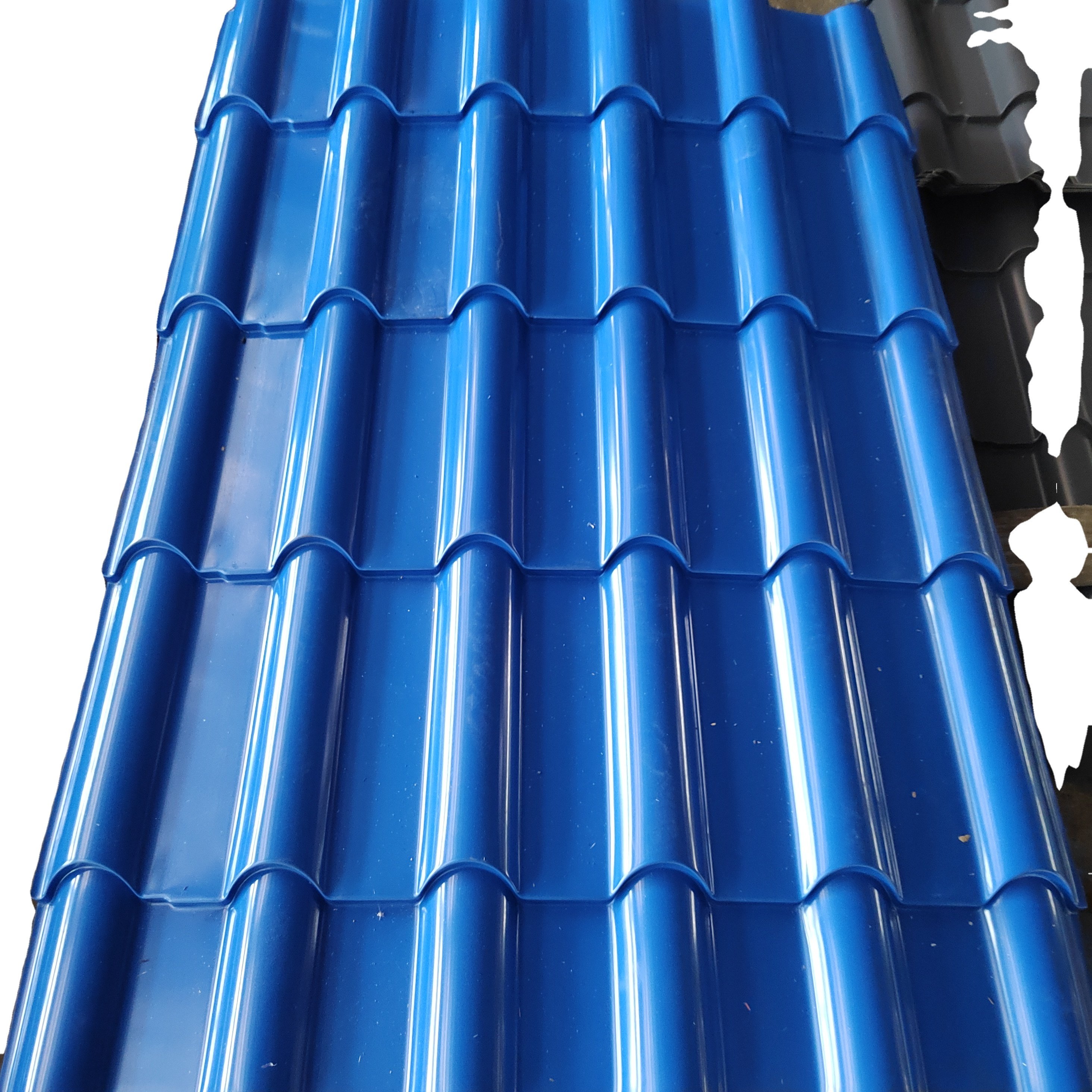 PPGL Roof Tile Building Material Colorful Aluzinc Zinc Ral Color Coated Metal Panel Gi Iron Galvanized