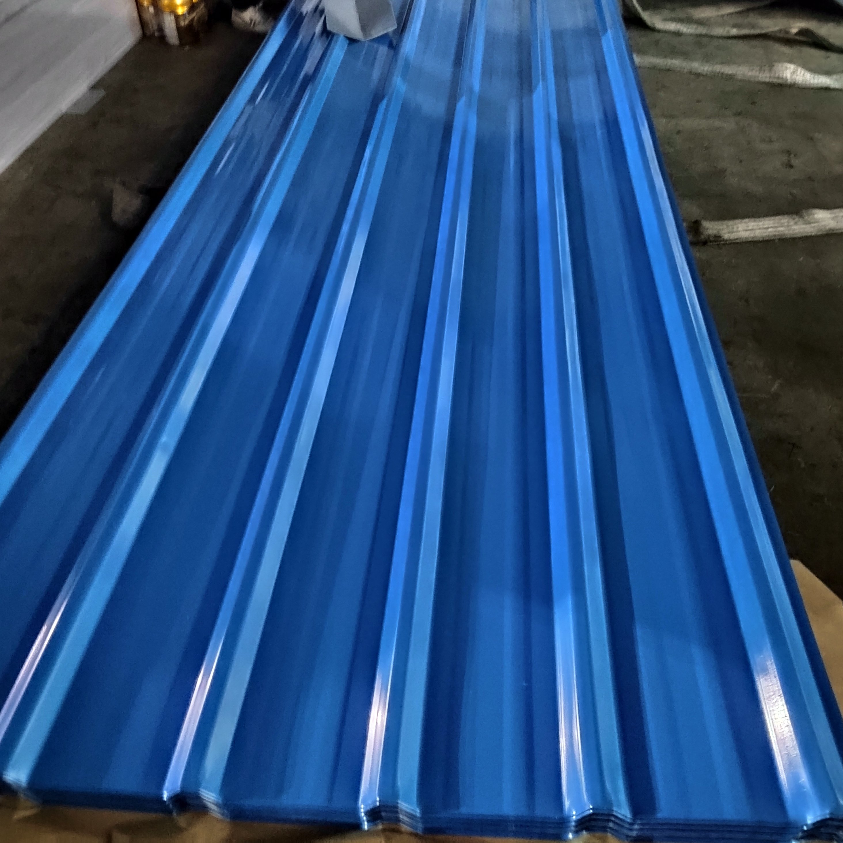 PPGL Roof Tile Building Material Colorful Aluzinc Zinc Ral Color Coated Metal Panel Gi Iron Galvanized