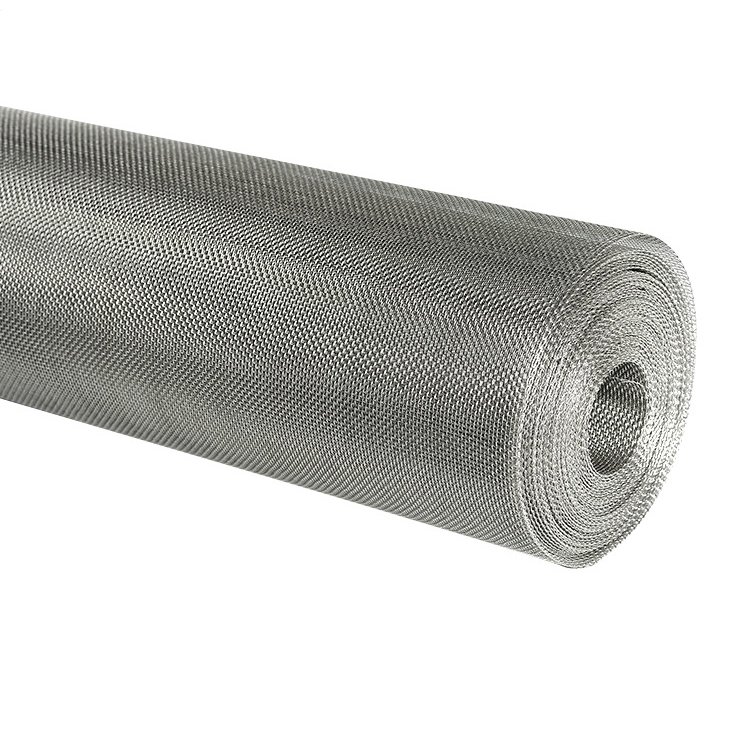 High Quality 304 316 Stainless Steel Wire Mesh Filter Net Screen Cloth Metal Mesh Square Wire Netting Woven Mesh