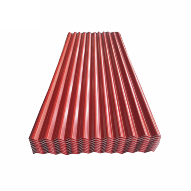 Gi Prepainted Galvanized Metal Steel Corrugated Roofing Sheet