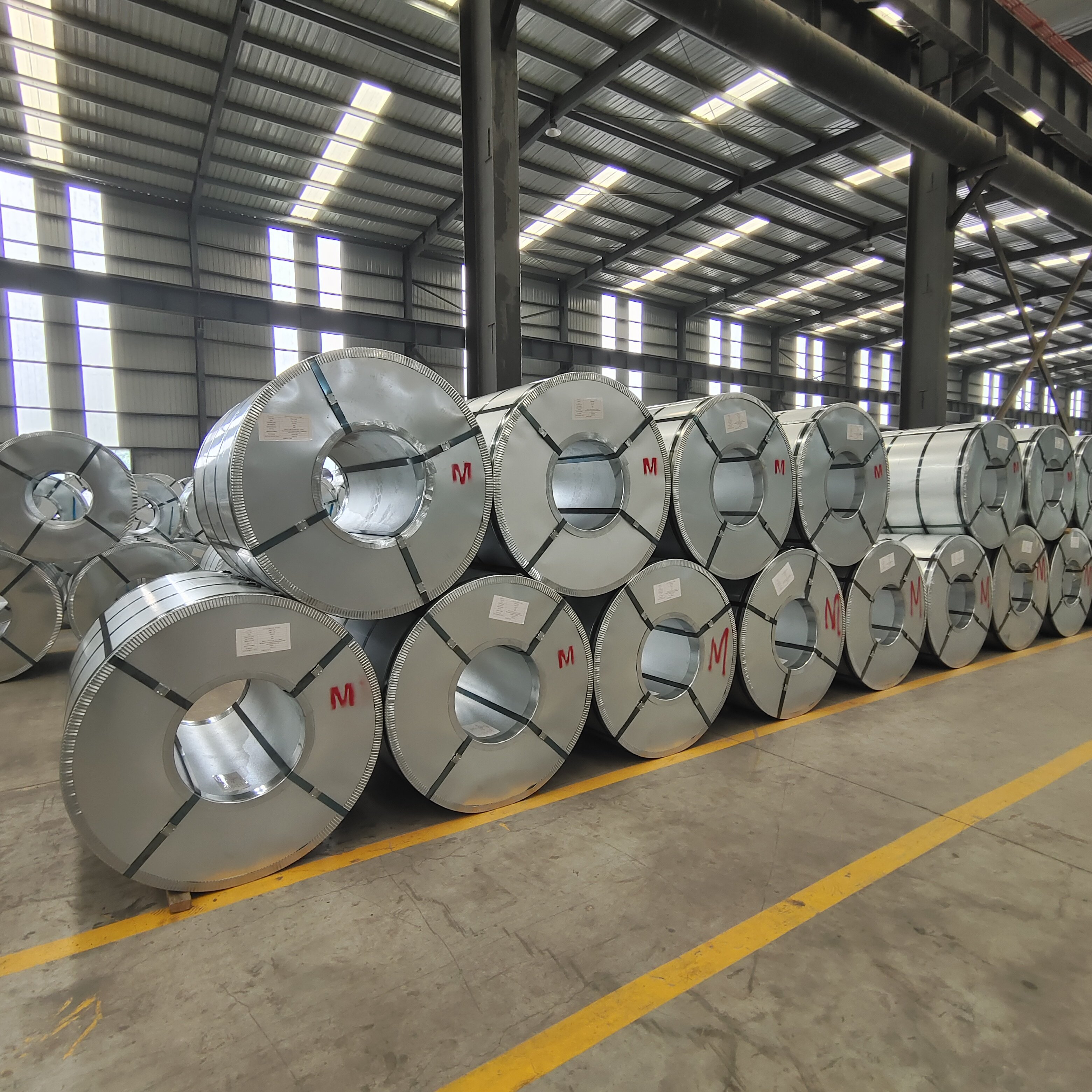 Dx51D Z150 Galvanized For Sale Metal Roofing Coil Ppgi Coils 585Mm Z40 Steel Strip Coils