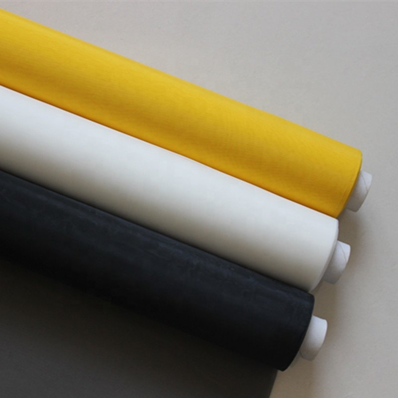 100% Polyester 130 135 150 155 160 170 180 Mesh Silk Screen Printing Mesh For Aluminum Screen Printing Frame