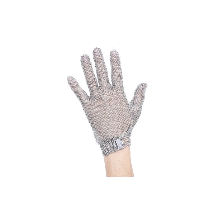 Food Grade 316L Meat Cutting Chainmail Gloves Metal Wire Mesh Butcher Cut Resistant Safety Stainless Steel Gloves