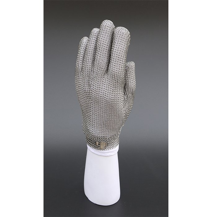 Food Grade 316L Meat Cutting Chainmail Gloves Metal Wire Mesh Butcher Cut Resistant Safety Stainless Steel Gloves