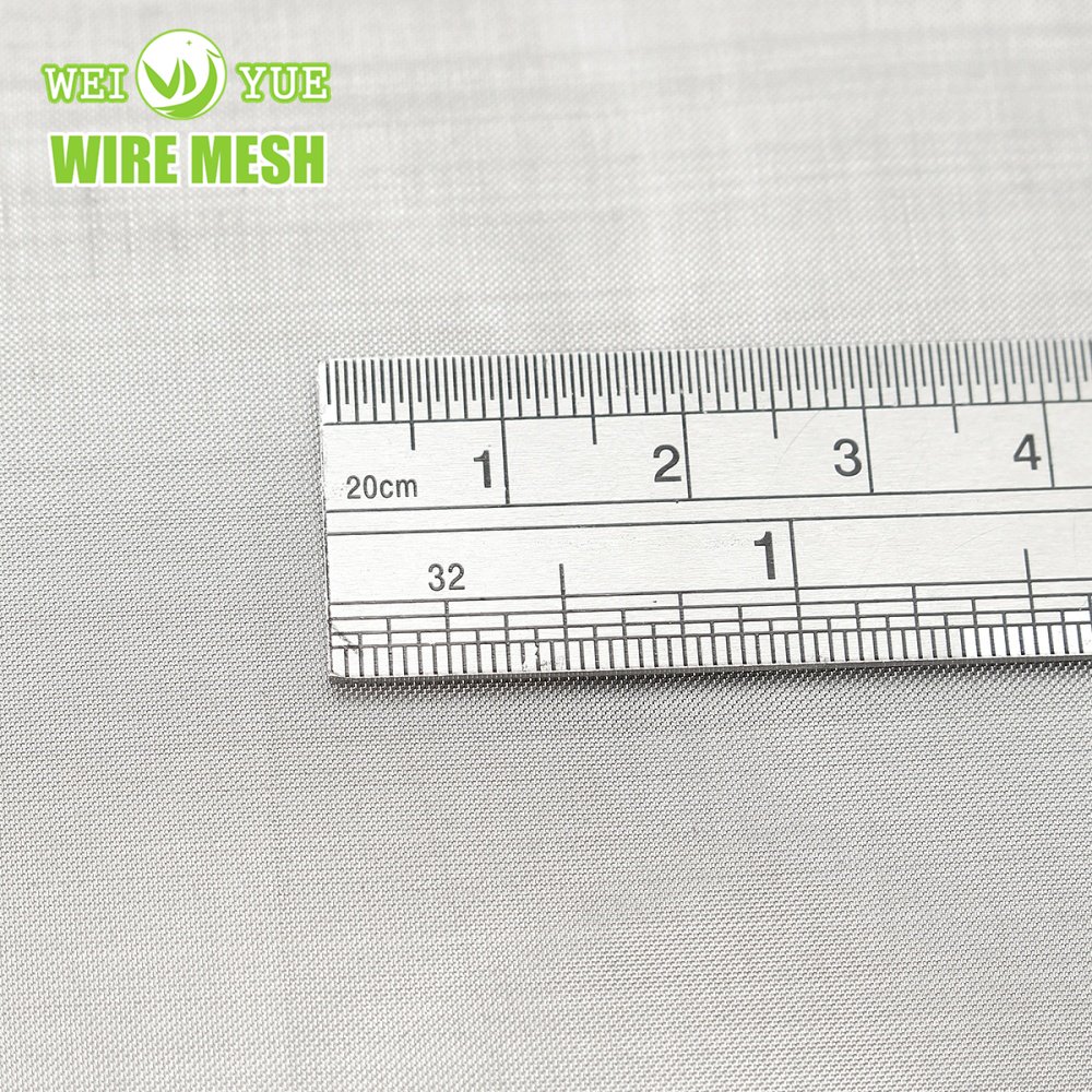 SS304/316 Stainless Steel Weave Wire Mesh 140 Micron Mesh Screen