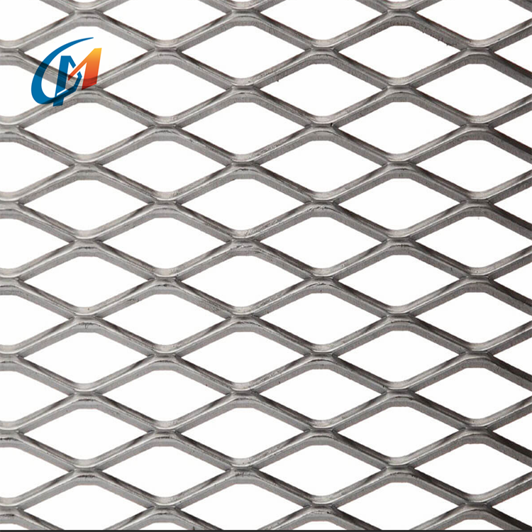 Higher Corrosion Resistance Diamond Hole Galvanized Expanded Metal Mesh As Guards Of Machines