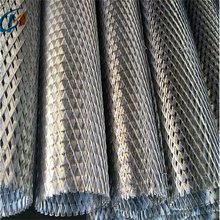 Higher Corrosion Resistance Diamond Hole Galvanized Expanded Metal Mesh As Guards Of Machines